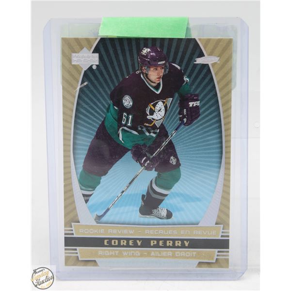 COREY PERRY ROOKIE REVIEW 2005-06 UPPER DECK