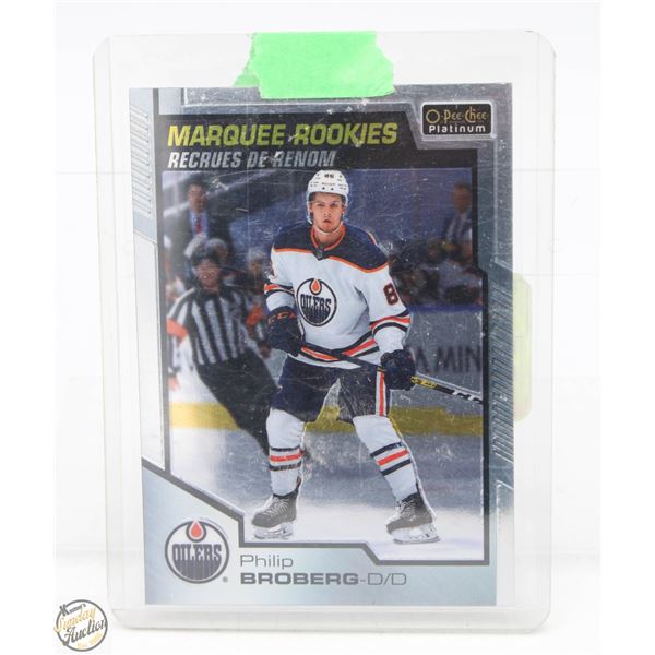PHILLIP BROBERG MARQUEE ROOKIES OPC PLATINUM
