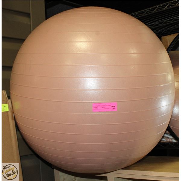 GLYMNIS 75CM PINK EXERCISE BALL