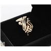 Image 2 : #2717- STAMPED 14 K RING WITH 6 BAND PUZZLE RING