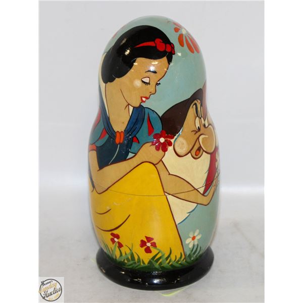 RUSSIAN HAND PAINTED MATRIOSHKA SET, FAIRY TALE