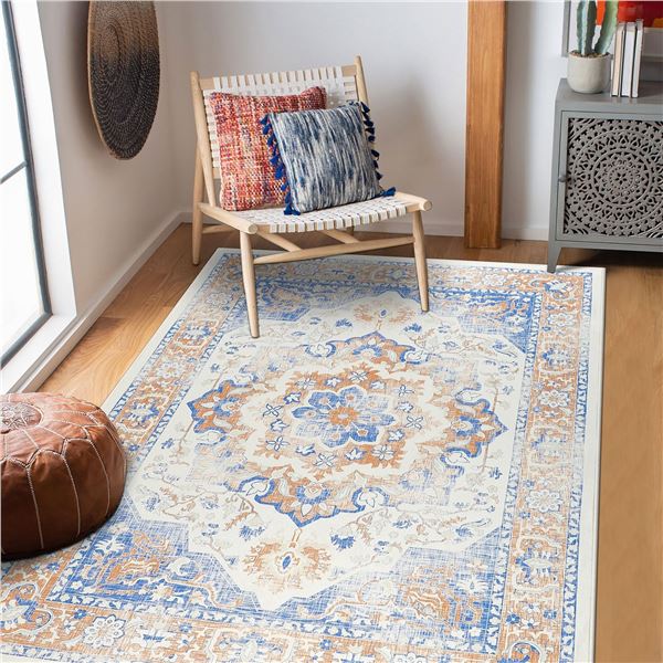 BRAND NEW TOPOTDOR AREA RUG 4 X 6FT