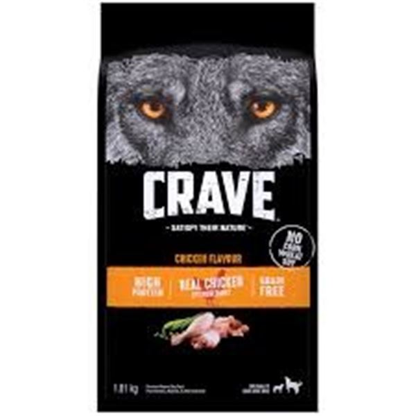 NEW 5.44KG CRAVE CHICKEN FLAVOUR DOG FOOD