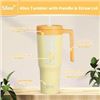 Image 1 : NEW 40 OZ SFEE TUMBLER WITH HANDLE YELLOW