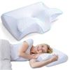 Image 1 : NEW WITH BOX HOMCA 2 IN 1 MEMORY FOAM PILLOW