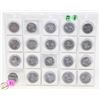 Image 1 : 20X CANADIAN ONE DOLLAR COINS