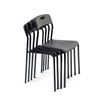 Image 1 : SET OF 4 NEW CB HOME PLASTIC STACKABLE CHAIRS