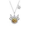 Image 1 : 1 CT GRA CERTIFIED ROUND BRILLIANT 925S NECKLACE