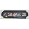 Image 1 : JEFF GORDON FRAMED PHOTOS IN ONE FRAME 11.5" X 38"