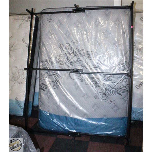 NEW ASSEMBLED SINGLE/DOUBLE/QUEEN METAL BEDFRAME