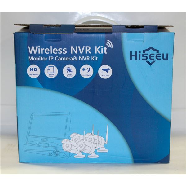 HISEEU 4 CHANNEL HD NVR KIT