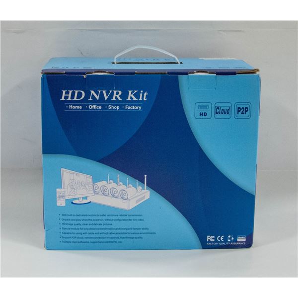 HISEEU 4 CHANNEL NVR KIT