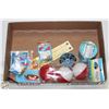 Image 1 : FLAT OF FISHING ITEMS
