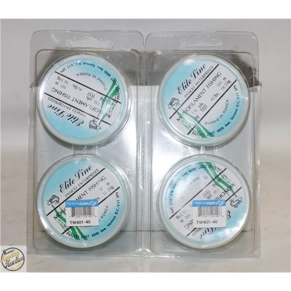 CASE OF 24X110YDS MONOFILAMENT FISHING LINE 40LB