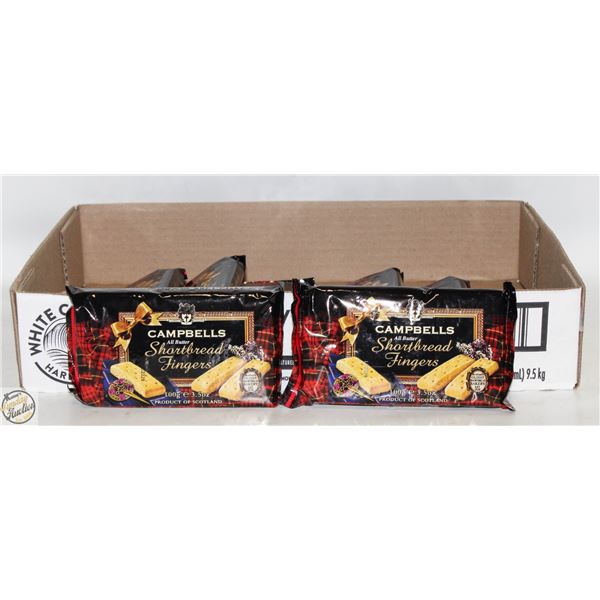 8 PACKS CAMPBELLS SHORTBREAD