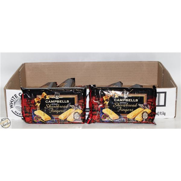 8 PACKS CAMPBELLS SHORTBREAD