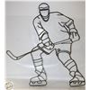 Image 1 : METAL HOCKEY PLAYER CUSTOM ART WORK