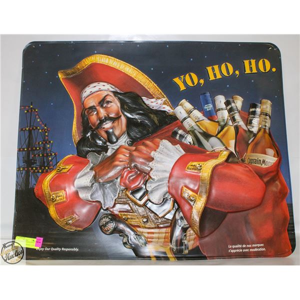 CAPTAIN MORGAN SIGN 30" X 35"