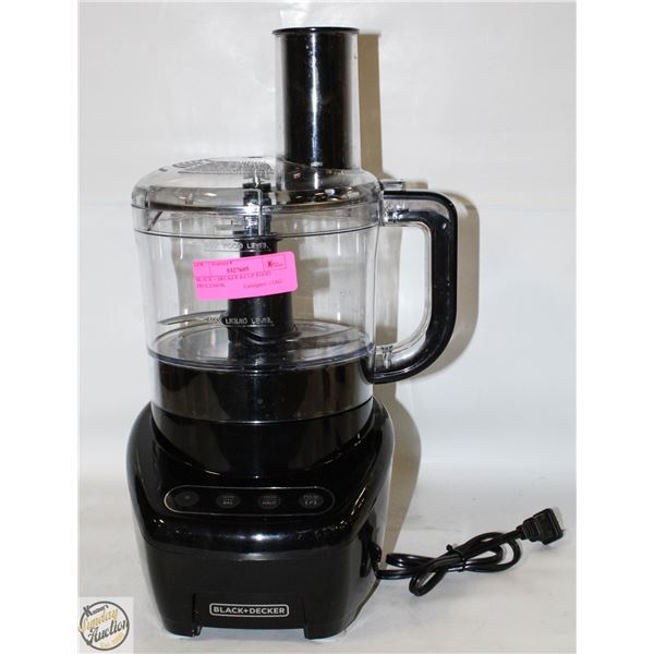 BLACK + DECKER 8-CUP FOOD PROCESSOR