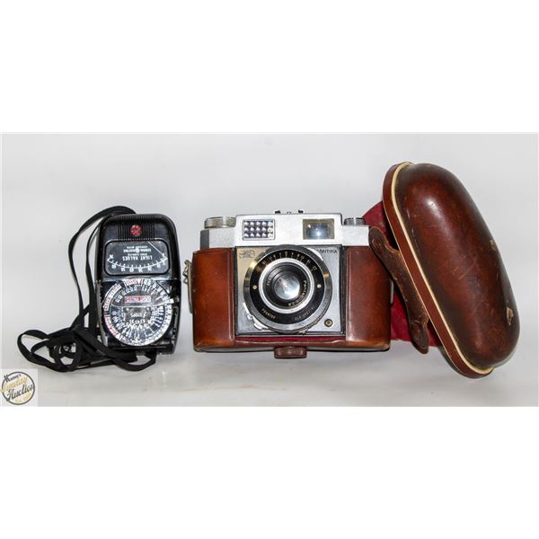 VINTAGE ZEISS CONTINA 45MM CAMERA AND