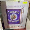 Image 1 : CADBURY CHOCOLATE METAL ADVERTISING SIGN 18 X 24