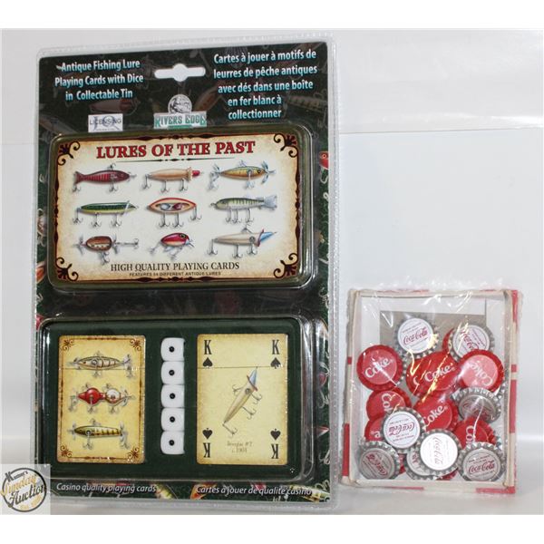 SEALED 2 ITEMS RIVERS EDGE ANTIQUE