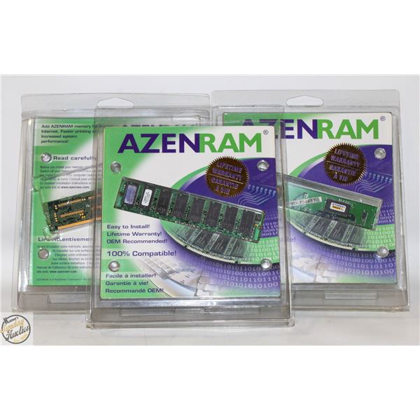 NEW 3 AZENRAM MEMORY LAPTOP