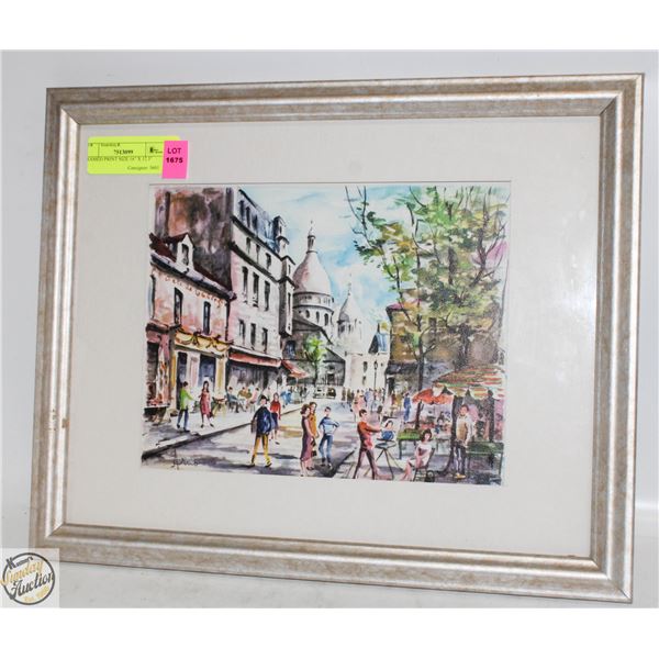 FRAMED PRINT SIZE 16" X 12.5"