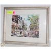 Image 1 : FRAMED PRINT SIZE 16" X 12.5"