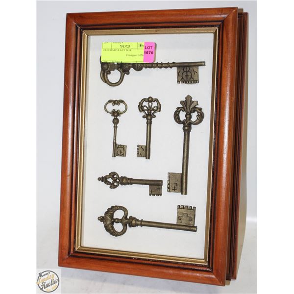 DECORATIVE KEY BOX