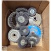 Image 1 : WIRE GRINDER DISC WHEELS- ASSORTED