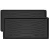 Image 1 : NEW 36 X 18" MUD GUARD PLASTIC SHOE MATS-SET OF 2