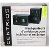 Image 1 : CENTRIOS INDOOR/OUTDOOR SURROUND SPEAKERS IN BOX