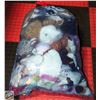 Image 1 : BAG OF STUFFED ANIMALS