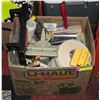 Image 1 : PAINTING SUPPLIES- BOX LOT