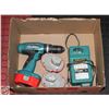 Image 1 : MAKITA 390D DRILL WILL 3 BATTERIES + CHARGER