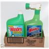 Image 1 : LOT OF FULL WINDEX WINDOW CLEANING CHEMICALS