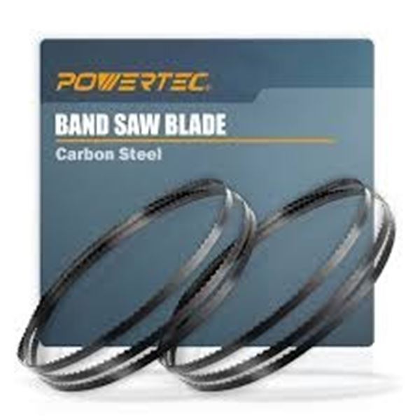 2 PACK POWERTEC BAND SAW BLADES