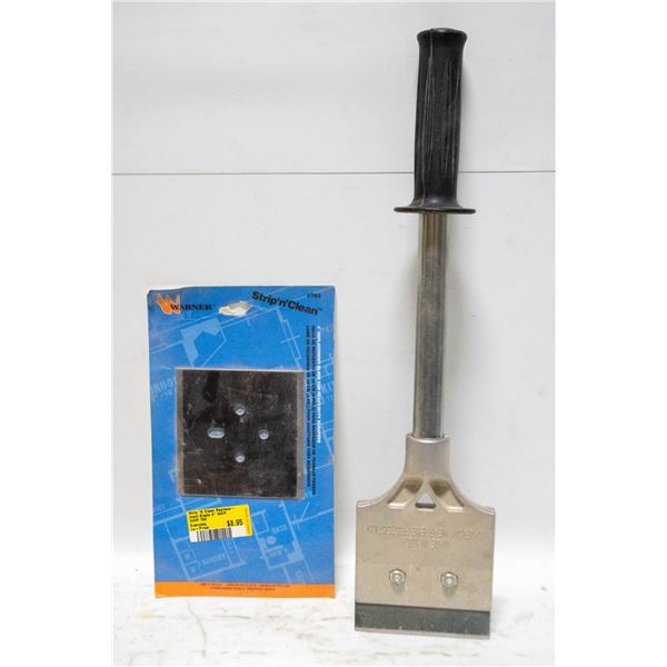 HD SCRAPER W/ ASST. REPLACEMENT BLADES