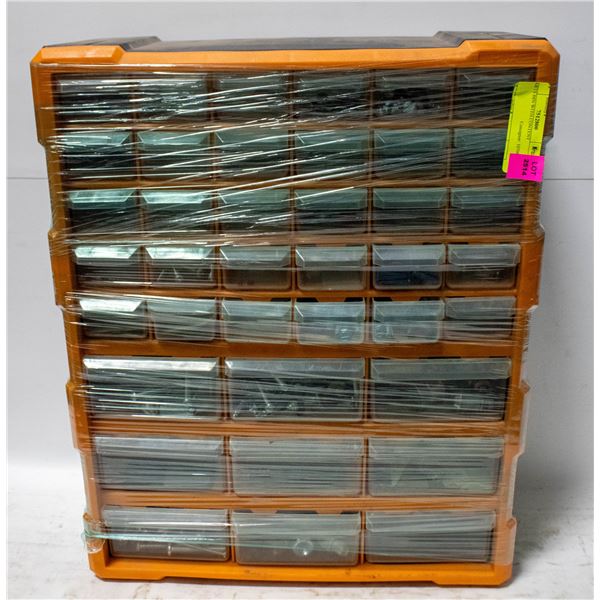 PARTS BIN WITH CONTENT