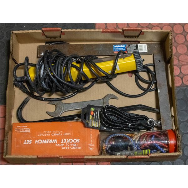 ASST TOOLS & BUNGEE CORDS