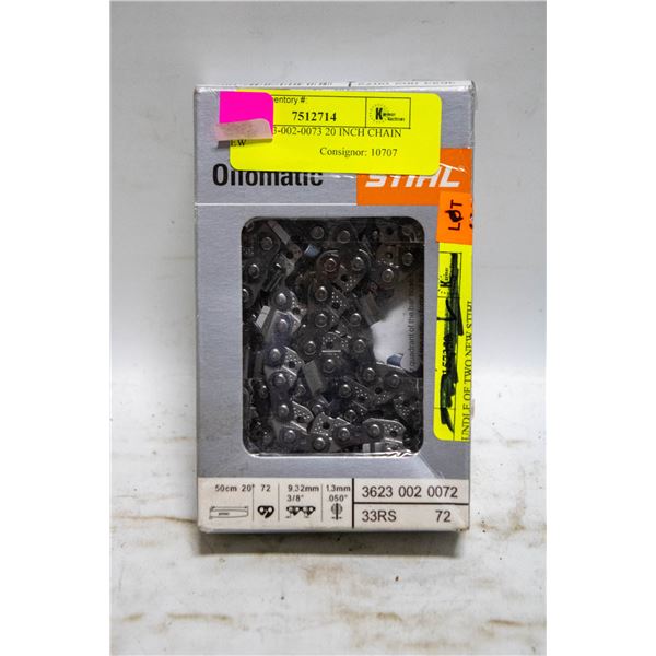 STHIL 3623-002-0073 20 INCH CHAIN NEW