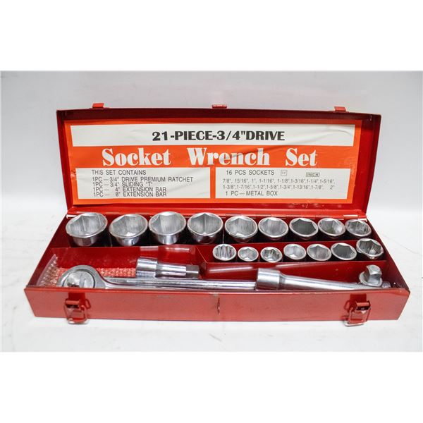 3/4 INCH DRIVE SET