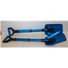 Image 1 : LOT OF 2 BLUE ADJUSTABLE SHOVELS