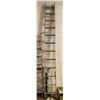 Image 1 : 24 FOOT ALUMINUM EXTENSION LADDER