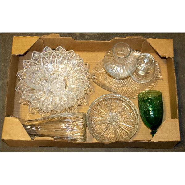 ESTATE CRYSTAL/GLASSWARE BUNDLE