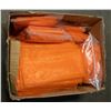Image 1 : LG BOX OF ORANGE TOOLE FABRIC