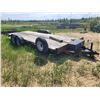 Image 2 : 2014 Fox flat deck trailer w/built in level rider hitch. Approx 20ft. Good condition. VIN 5DEFH202XE