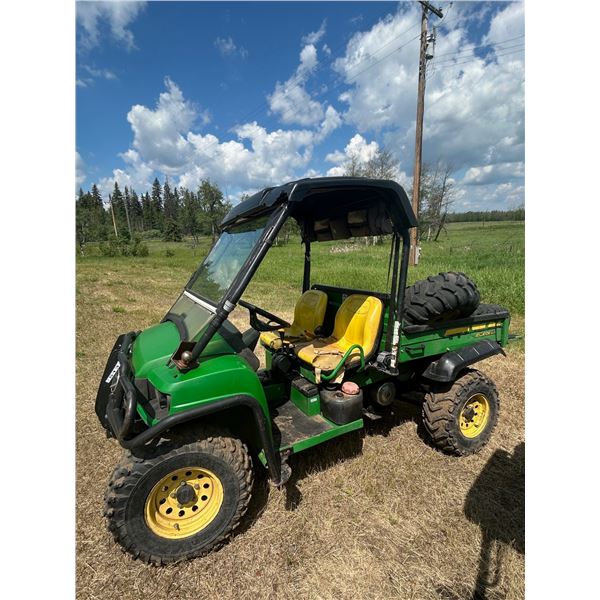 2011 JD 855D Gator 4x4, canopy windshield, 3087 hrs at time of listing, c/w hyd. Dump, recent work o