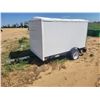 Image 2 : 2009 Snow bear 2500 enclosed trailer. 8ft x 5ft. Mint condition. VIN 2SWUW11A89G412134.
